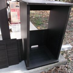 木製オーディオラック　5段 