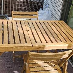 イケア 屋外テーブル