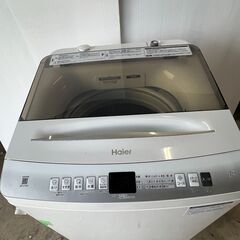 2022年製　ハイアール 7kg全自動洗濯機 JW-U70EA-W　お近くなら無料配達いたします。の画像