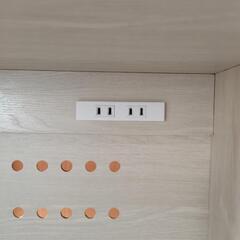 レンジ台 木目調 生成の画像