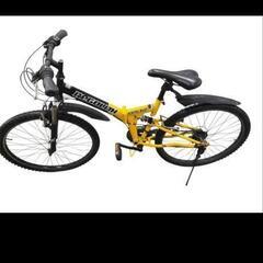 折りたたみ自転車　マウンテンバイク型の画像