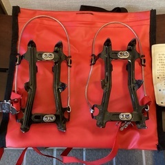 カジタックス　軽アイゼン　６本爪　KA-6  ケース付き