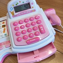 レジ　おもちゃ　おままごとの画像