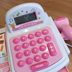 レジ　おもちゃ　おままごとの画像