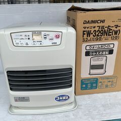 中古品 ダイニチ石油ファンヒーター　ブルーヒーターFW-329NE