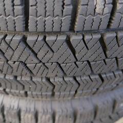155/65R13　スタッドレスアルミセット　軽自動車用　ブリジストン　セリアル4521  9分山の画像