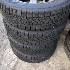 155/65R13　スタッドレスアルミセット　軽自動車用　ブリジストン　セリアル4521  9分山の画像