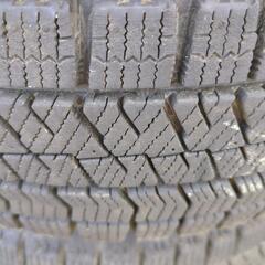 155/65R13　スタッドレスアルミセット　軽自動車用　ブリジストンVRX2　セリアル3923　9分山位　うっすらイボ残し！の画像