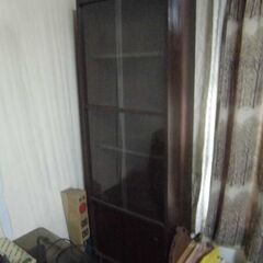 【USED】書棚 木製 飾り棚 キャビネット 収納棚