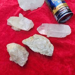 水晶　クリスタル　原石　水槽　魔除け　開運　癒し　好評で売れて減って来ていますの画像