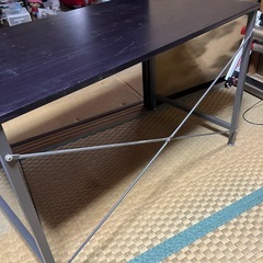 デスク　ワークデスク オフィス　横幅110cm 奥行60cm 高さ72cmの画像