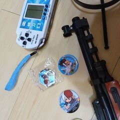 ★男の子のおもちゃセット★銃、モデルガン★おもちゃのピストル★スカウター★レトロゲーム機★の画像