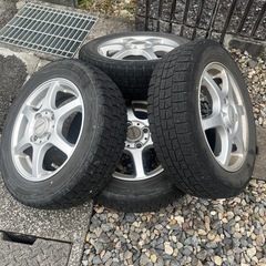 軽自動車‼️スタッドレスタイヤ‼️アルミホイール付　４本セット
