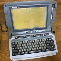 CASIOワープロ     の画像