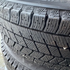 ブリヂストン　ブリザックvrx3 175/65R15 超バリ溝　ホイール付き の画像