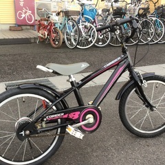 男の子用18インチ後ろタイヤ新品中古自転車整備済
