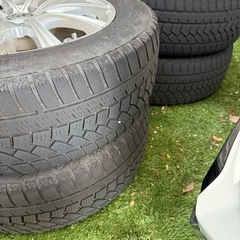 アルファード　アルミ付き　スタッドレスタイヤ225/60R17　　の画像