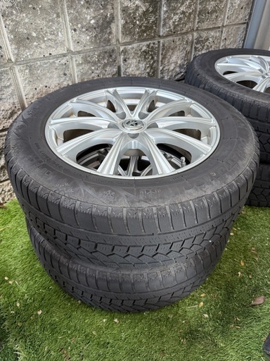 アルファード　アルミ付き　スタッドレスタイヤ225/60R17　　