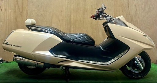 ★長野県の方限定送料無料★【動画あり】★ヤマハ マグザム★ベージュ 実働　SG17J FI インジェクション 水冷 4サイクル カスタム多数 ビックスクーター SG21J 松本市