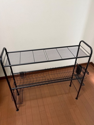 新品　大型シンク皿乾燥ラック