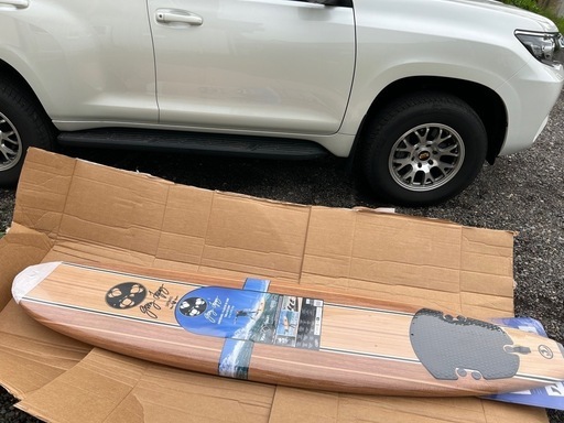 【新品未使用、室内保管】サーフボード8ft