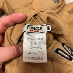 子供服 ミキハウス ダブルビー ジャンバー アウター 80cmの画像