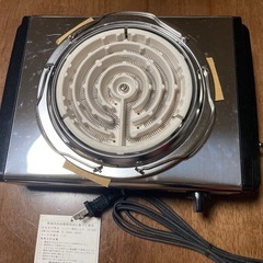 【対面限定】電気コンロ　ほぼ未使用　お取引予定者確定