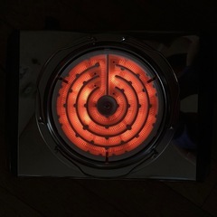 【対面限定】電気コンロ　ほぼ未使用　お取引予定者確定の画像