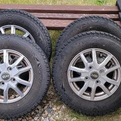 ウィンターマックススタッドレス１４５/８０R１２　タイヤホイール４本セット