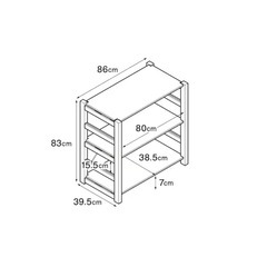【取引完了】無印良品　パイン材ユニットシェルフの画像
