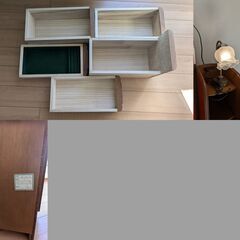 超美品　動作確認品　アンティーク調　収納　いっぱい　ドレッサー　姿見　鏡台　椅子付きの画像