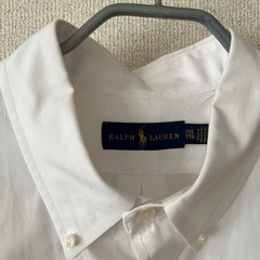 ラルフローレン　ボタンダウンシャツ　白　の画像