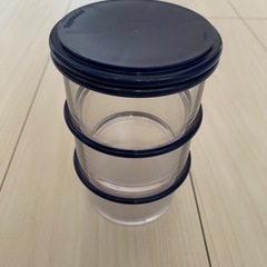 【新品】タッパーウェア　クリアコップの画像
