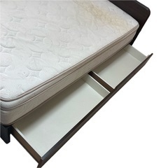 【受け渡し予定者様決定】ニトリ　ダブルベッド　マットレス　モストラ　　の画像