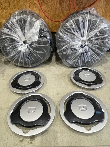 ホンダ　N-VAN新車外し　純正鉄ホイール　夏タイヤ