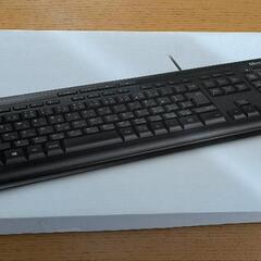 【美品】マイクロソフト　有線キーボード