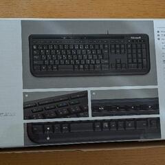 【美品】マイクロソフト　有線キーボードの画像