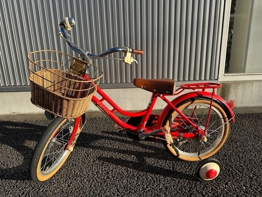 【ブリヂストン】キッズ向け自転車 ハッチ　16インチ
