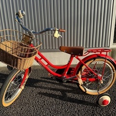 【ブリヂストン】キッズ向け自転車 ハッチ　16インチ