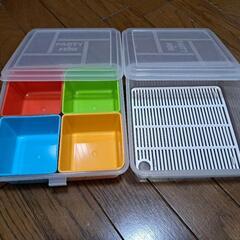 二段式ランチボックスの画像