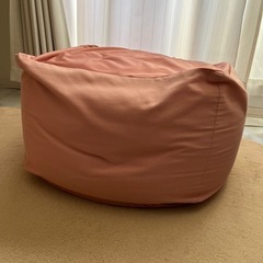 無印良品　ビーズクッションの画像