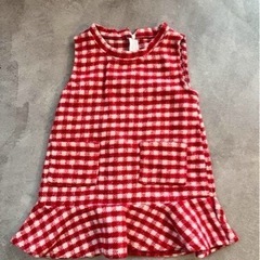 8000円相当☝️サイズ90cm相当　秋冬韓国女の子服3点セット