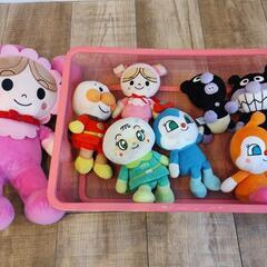 アンパンマンシリーズぬいぐるみの画像