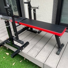 トレーニングベンチ　セーフティバー　　　　　　の画像