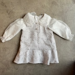サイズ90〜100cm相当　女の子セレモニードレス👧