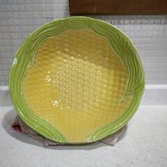 とうもろこし柄　深皿