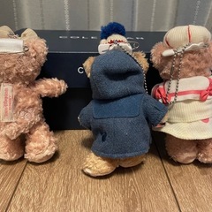🦢【7体セット】ダッフィー&シェリーメイ🦢ぬいぐるみバッジ3 体ぬいぐるみストラップ4体✨の画像