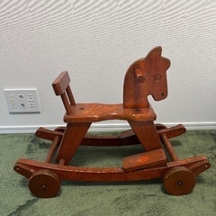 木馬　おもちゃ　有明の画像