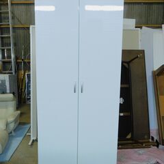NITORI ニトリ ワードローブ ポルテ PORTE 80WR WH 幅約80cm 高さ約191cm 洋服収納 洋服タンス