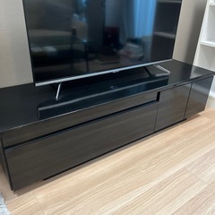 LOWYA テレビ台(幅140)ローテレビ台 50V型対応 完成...